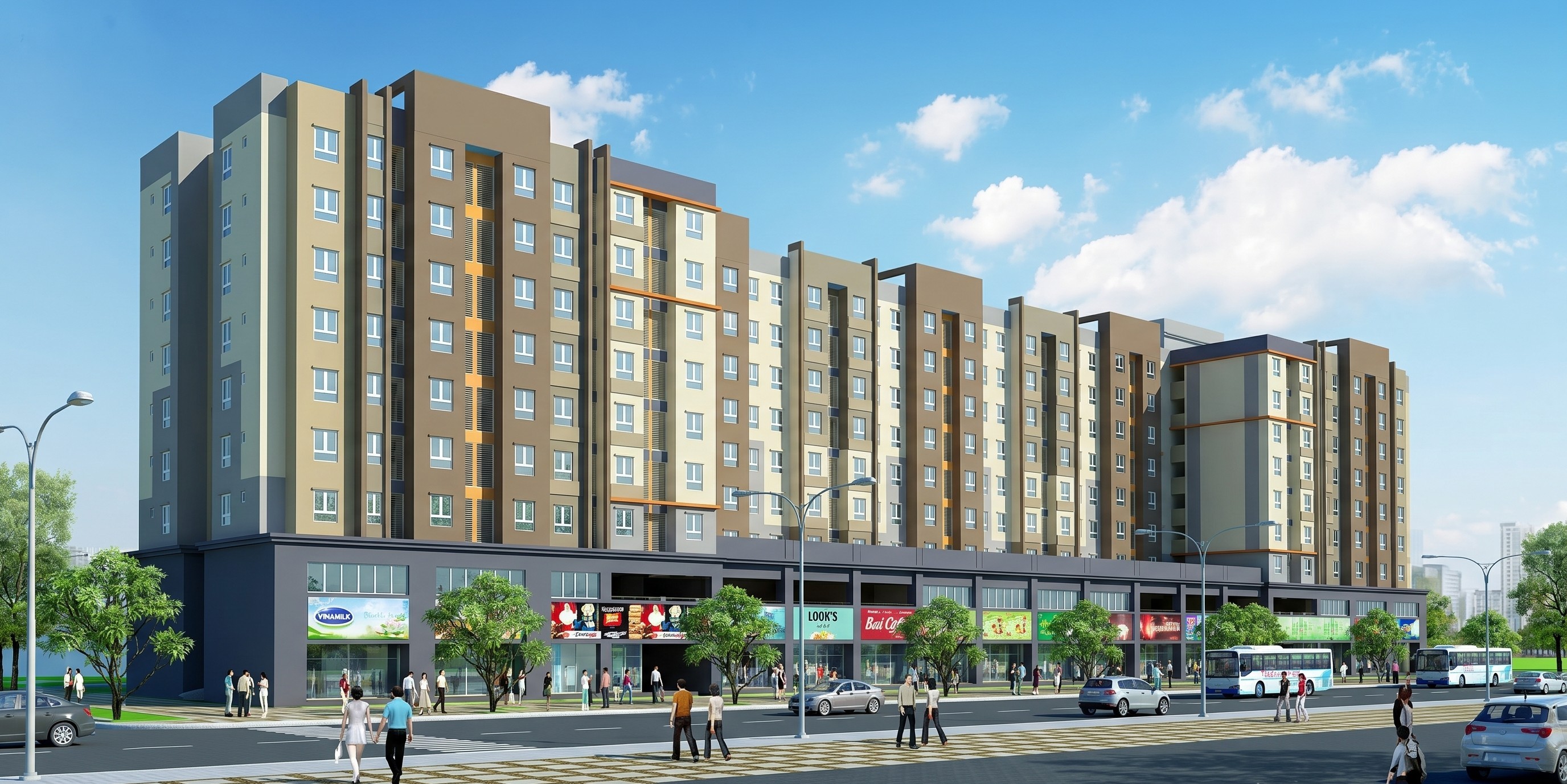 Quy hoạch không gian kiến trúc dự án Lộc An